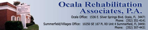 Ocala Rehabilitation Associates Physical and Occupational Therapy